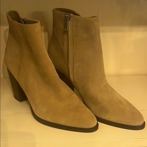 Sam Eldelman Tan Booties